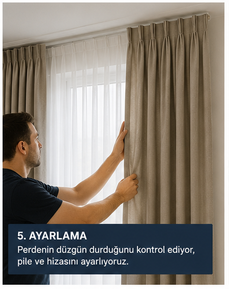 Fon Perde Montajı