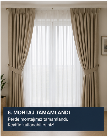 Tül Perde Montajı